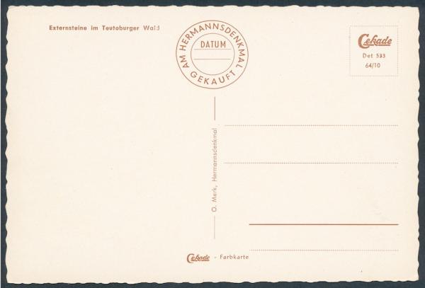 32756 Detmold Externsteine im Teutoburger Wald